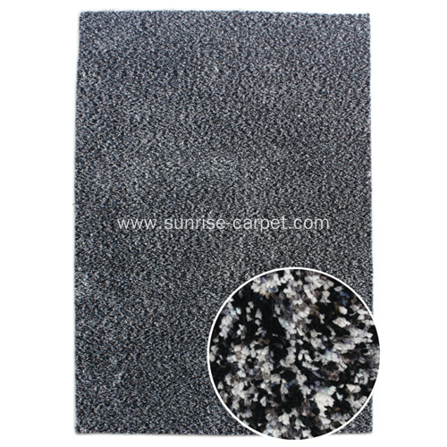 Microfiber with Space Dyed yarn Shaggy Rug